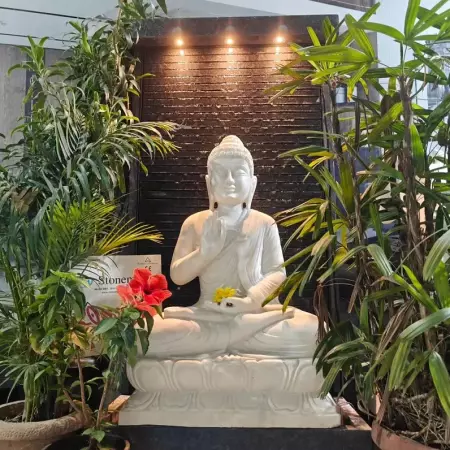 What is the Difference Between a Vitarka Mudra Buddha Statue and an Anjali Mudra Buddha Statue?